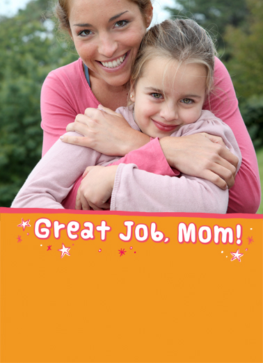 Great Job Mom MD Add Your Photo Ecard Cover