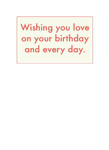 Greatest is Love Religious Ecard Inside
