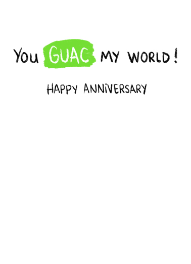 Guacamole ANV Cartoons Card Inside