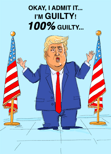 Guilty FD Father's Day Card Cover