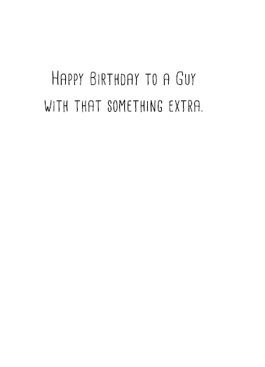 Guys Mask Birthday Ecard Inside