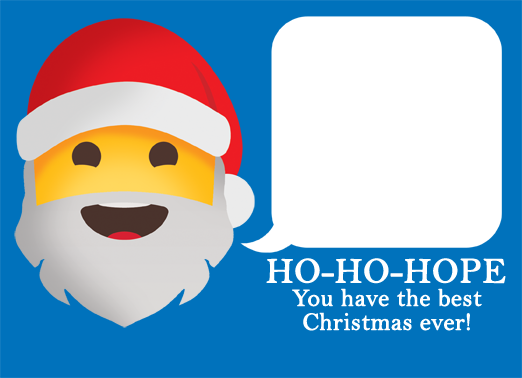 HO HO Hope Christmas Ecard Cover