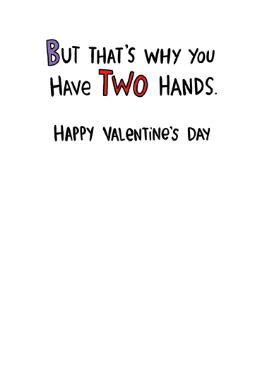 Handful VAL Valentine's Day Card Inside