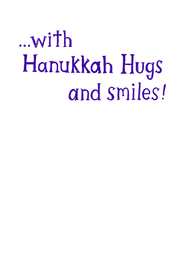 Hanukkah ATM Illustration Card Inside