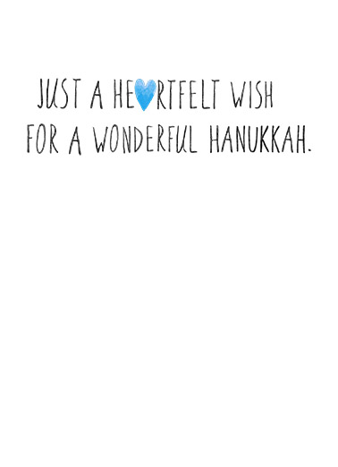 Hanukkah Hearts Hanukkah Ecard Inside