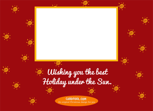 Happiest Holiday Wishes-horiz Christmas Ecard Inside