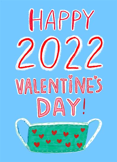 Happy 2021 Valentine Coronavirus Ecard Cover
