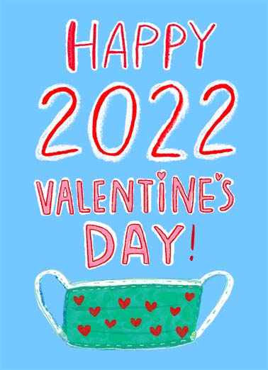 Happy 2021 Valentine  Card Cover