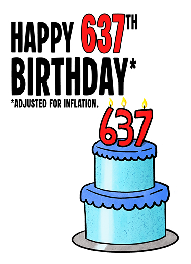Happy 637th  Card Cover