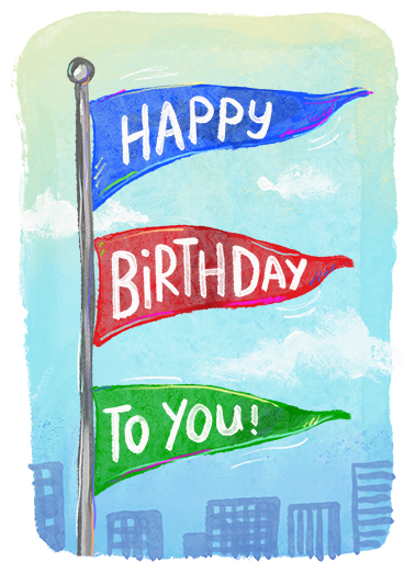 Happy Birthday to You Cartoons Ecard Cover