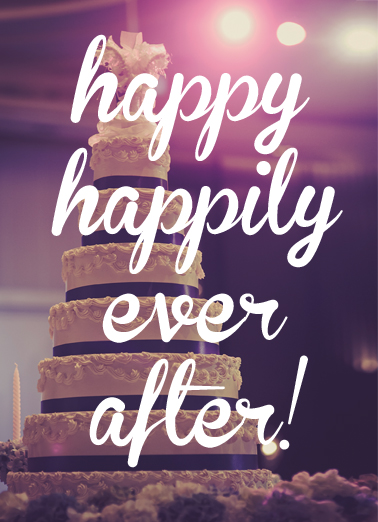 Happy Happily  Ecard Cover