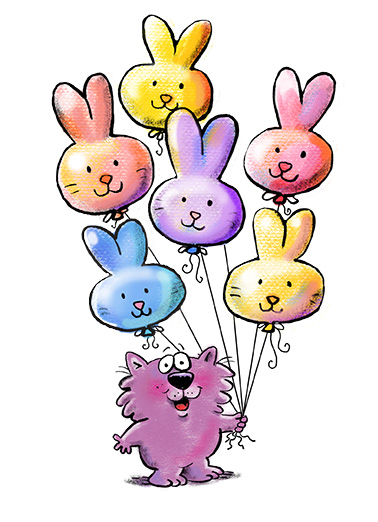 Happy Happy Easter Easter Ecard Cover