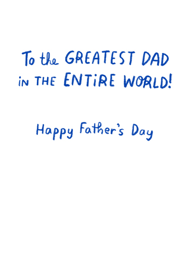 Happy Hero Day Father's Day Ecard Inside