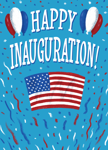 Happy Inauguration Birthday Ecard Cover
