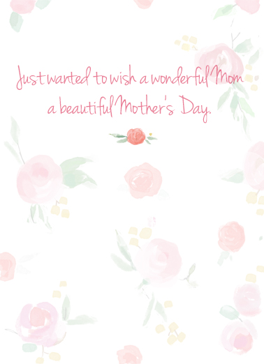 Happy Mothers Day Wish Mother's Day Ecard Inside