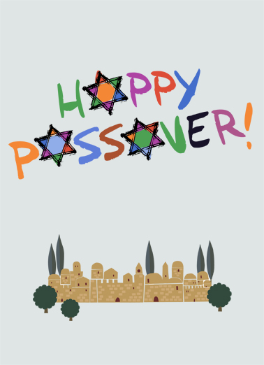 Happy Passover Megan Card Cover