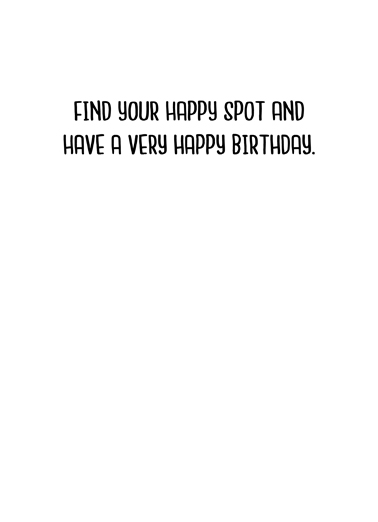 Happy Spot Birthday Card Inside