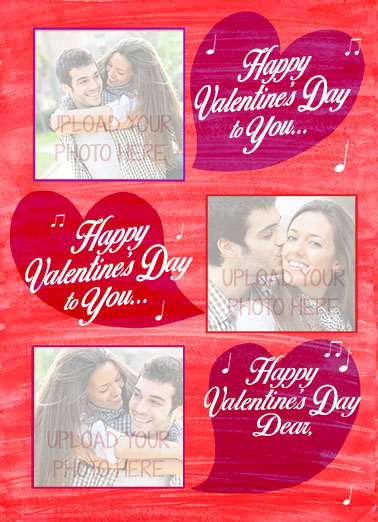 Happy Valentine To You Valentine's Day Card Cover