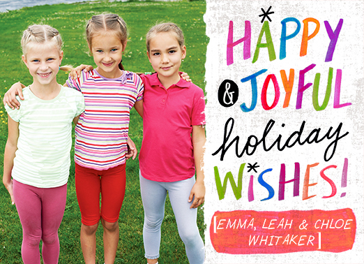 Fun Add Your Photo Christmas Cards and Flats 