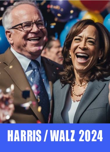 Harris Walz Older  Ecard Cover
