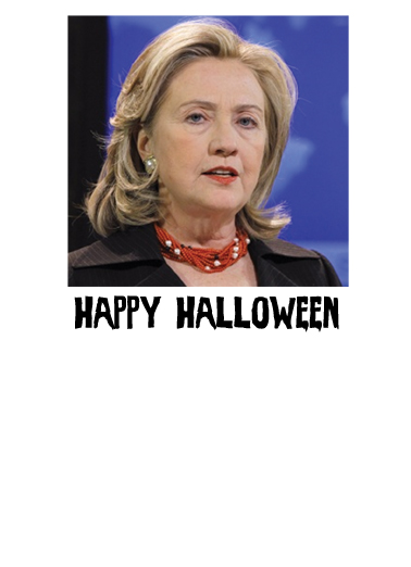 Haunt Us Hillary Clinton Ecard Inside