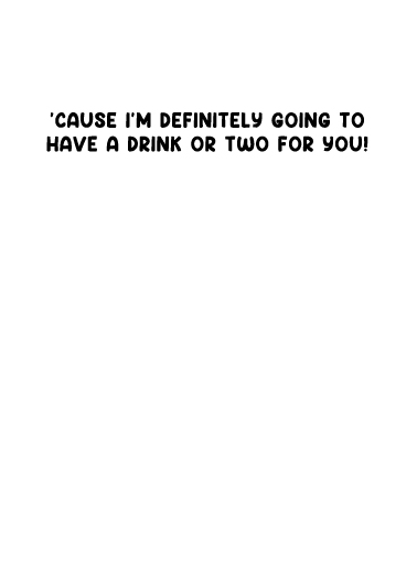 Have A Drink Illustration Card Inside