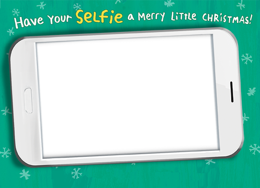 Have Your Selfie Christmas Ecard Cover