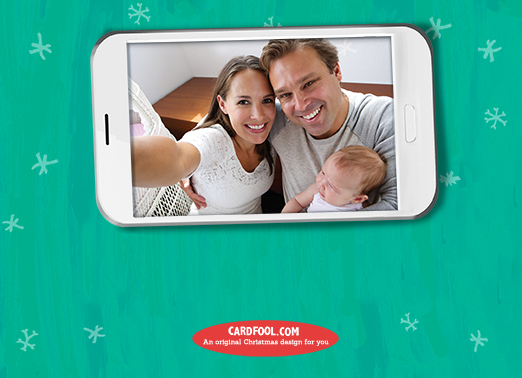 Have Your Selfie Christmas Ecard Inside