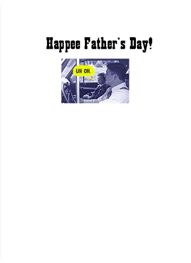 Have to Pee For Dad Ecard Inside