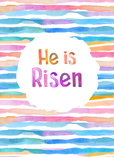 He Is Risen One from the Heart Card Cover