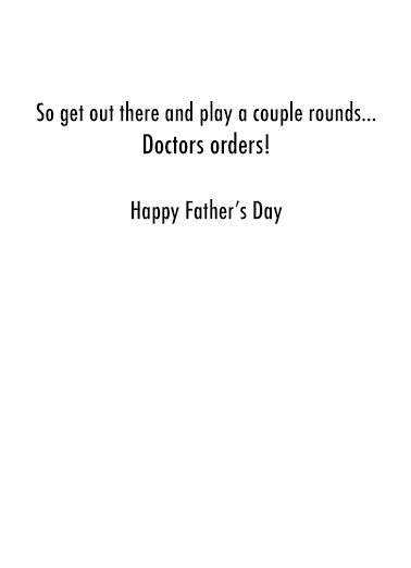 Healthiest Activities FD Father's Day Card Inside