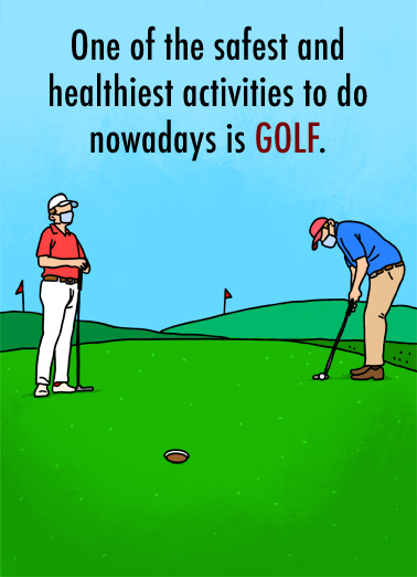 Healthiest Activities Birthday Card Cover