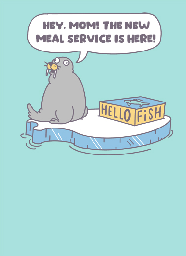 Hello Fish Cartoons Ecard Cover