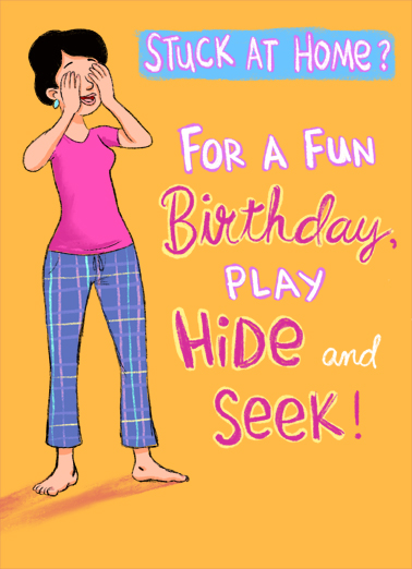 Hide and Seek Work from Home Card Cover