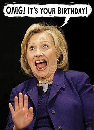 Hillary Birthday  Ecard Cover