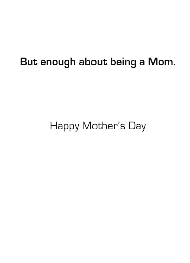 Hillary Challenges Mother's Day Ecard Inside