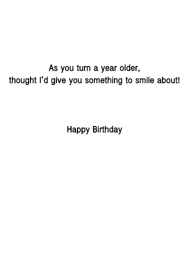 Hillary Smile  Ecard Inside