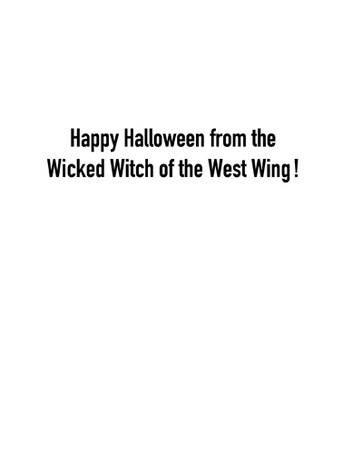 Hillary Witch Halloween Ecard Inside