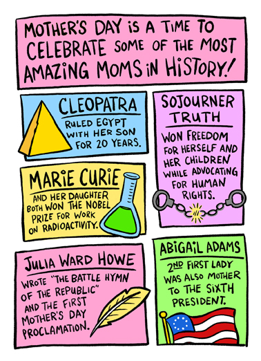 History Moms For Wife Ecard Cover