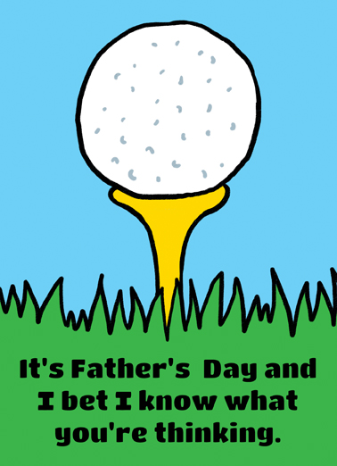 Hit That Golf Ecard Cover