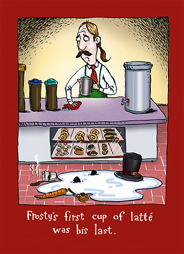 Holiday Latte Cartoons Ecard Cover