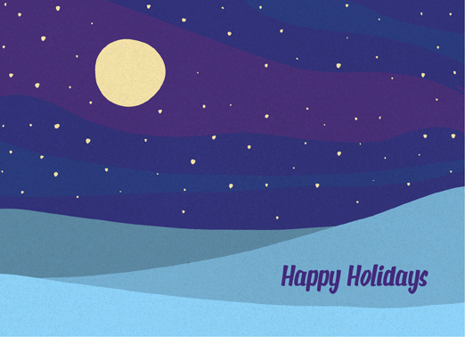Holiday Night  Card Cover