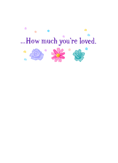 How Much You're Loved GP Lettering Ecard Inside