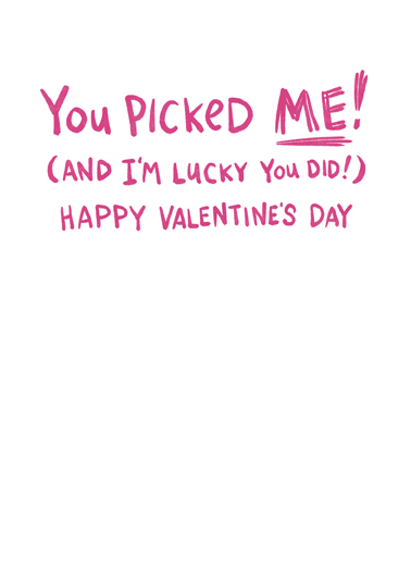 How Weird I Am Valentine's Day Ecard Inside