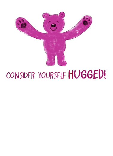 Hug Day Miss You Ecard Inside