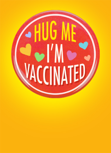 Hug Me VAC Coronavirus Ecard Cover