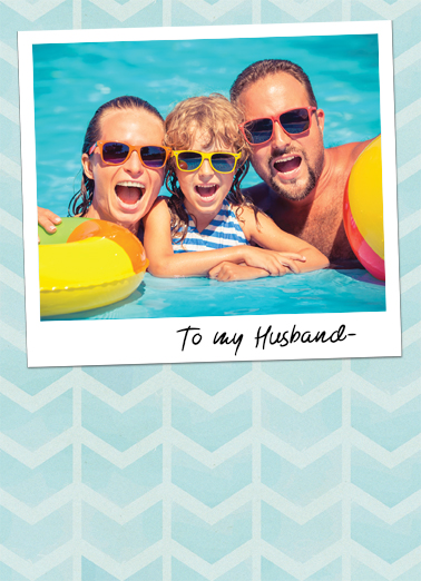 Husband Attached Photo FD Father's Day Ecard Cover