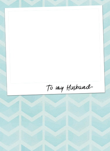 Husband Attached Photo FD Wishes Card Cover