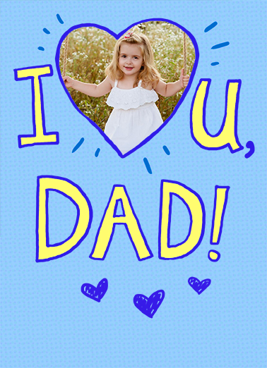 I Heart Dad FD  Ecard Cover