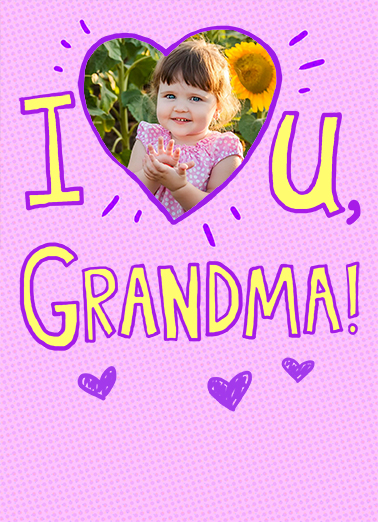 I Heart U Md - Funny Add Your Photo Card to personalize and send.